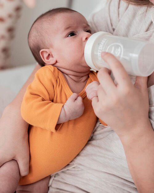 Twistshake Tåteflaske Anti-Kolikk 180 ml, Hvit