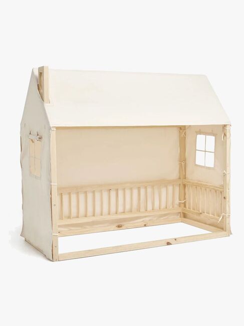 Minitude Nordic Mason Husseng 70x160 + Sengehimmel, Hvit