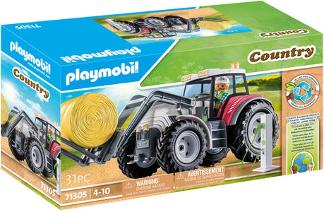 Playmobil 71305 Country Stor Traktor med Tilbehør