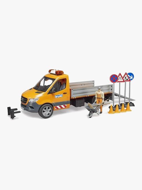 Bruder Mb Sprinter Arbeidsbil med Figur
