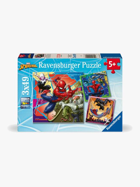 Ravensburger Marvel Spider-Man Puslespill 3x49 Brikker