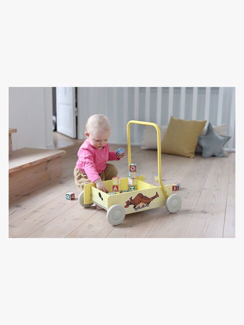 Pippi Langstrømpe Gåvogn, Gul
