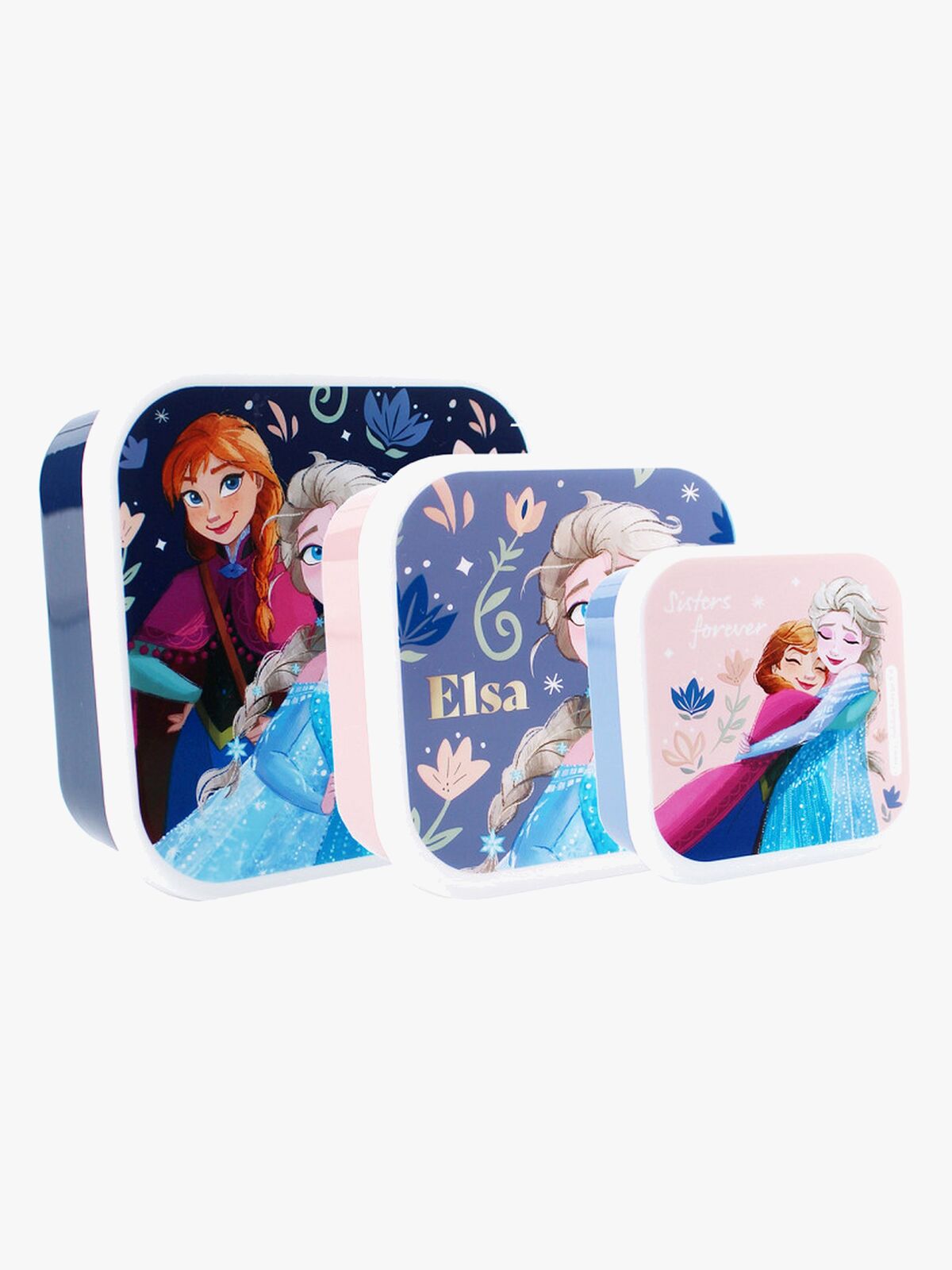 Disney Frozen 3 in 1 Snackboks Fresh Bites, Blå
