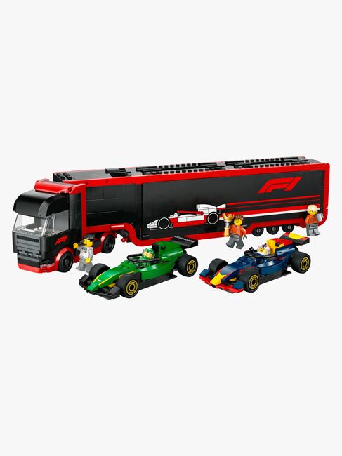 LEGO City 60445 F1-trailer med F1 RB20 og AMR24