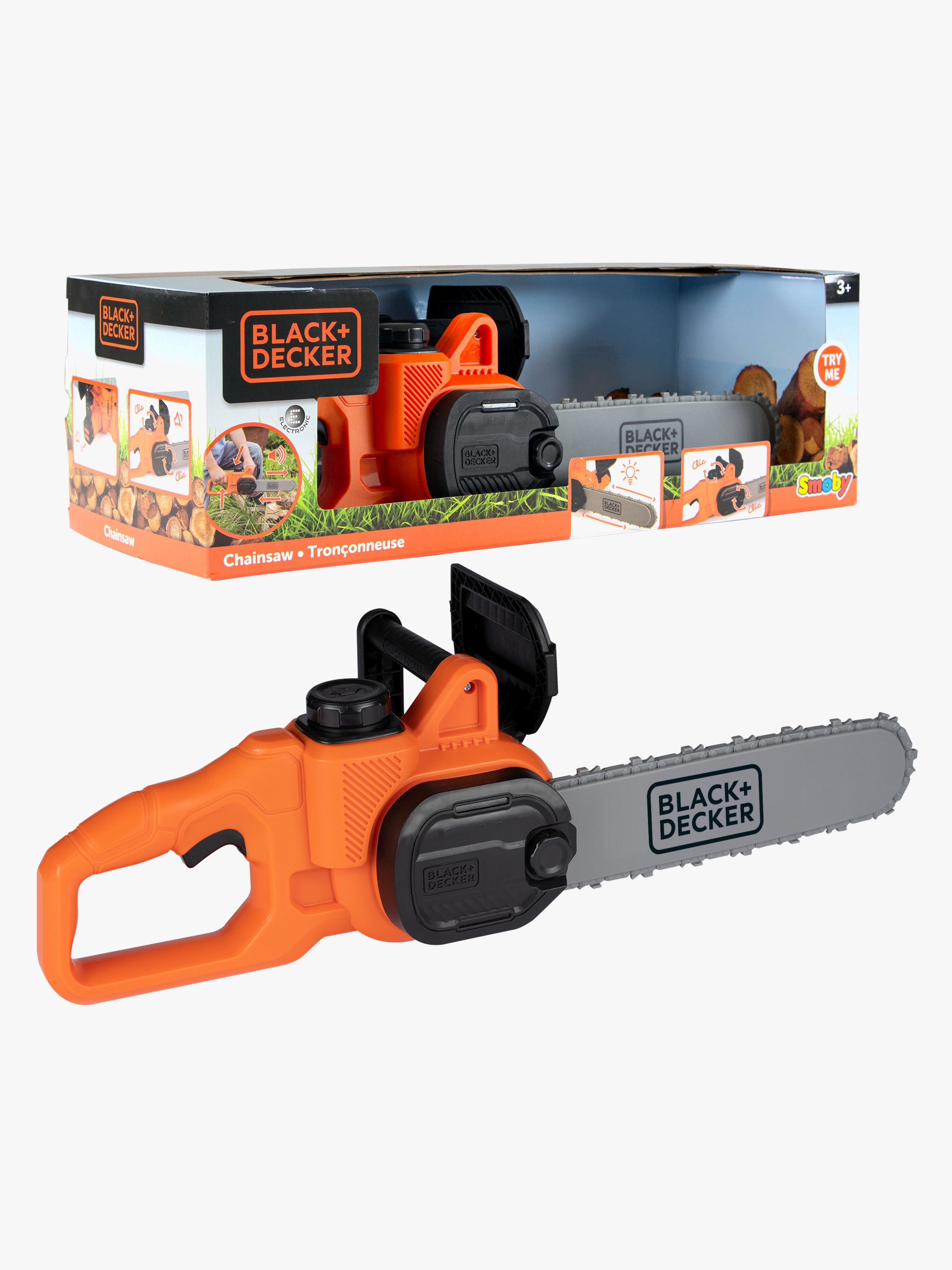 Smoby Black+Decker Motorsag - Lekeverktøy - Plast