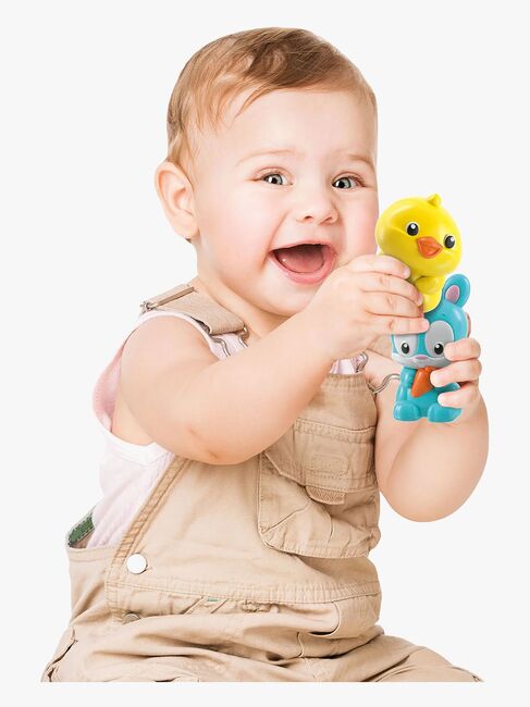 Clementoni Baby Interaktivt Tog med Bondegårdsdyr