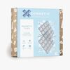 Connetix Magnetiske Byggeklosser Bunnplater Clear 2-Pakk