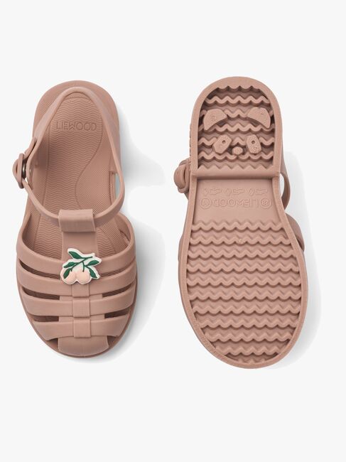 LIEWOOD Bre Sandaler med Anheng, Peach/Dark rose