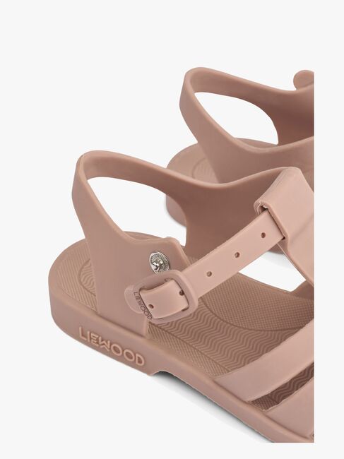 LIEWOOD Bre Sandaler med Anheng, Peach/Dark rose