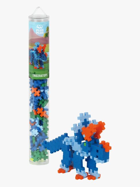 Plus-Plus Byggesett med Bunnplate & Tube Dino, 4x100 Deler