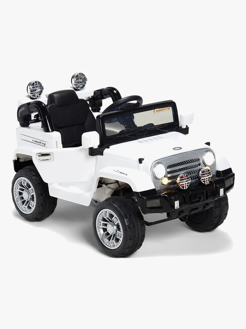 Alex's Garage Elbil Jeep, Hvit