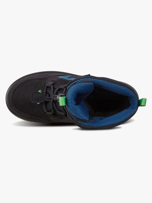 ECCO Urban Snowboarder Sko, Black/Poseidon