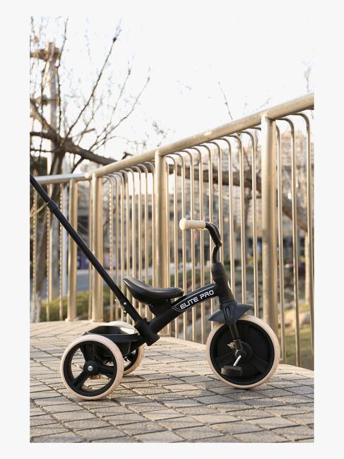 QPlay Elite Pro Trehjulssykkel, Svart
