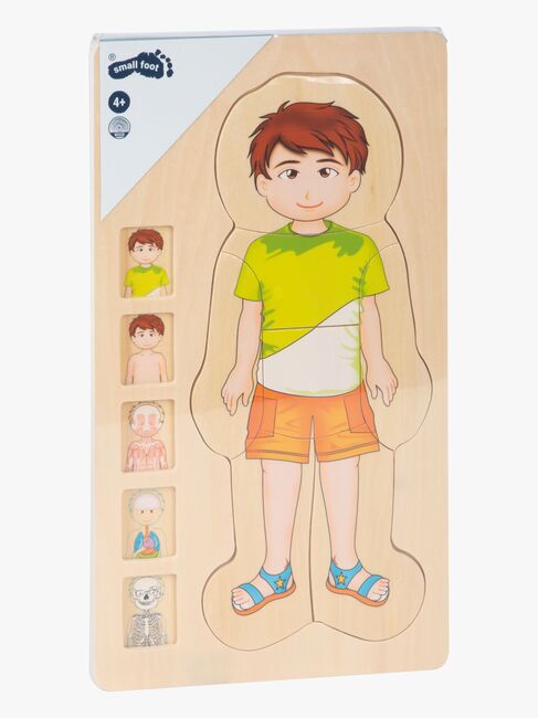 Small Foot Puslespill Anatomi, Grønn