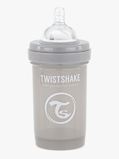 Twistshake Tåteflaske Anti-Kolikk 180 ml, Grå