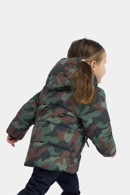 Nordbjørn Lojo Pufferjakke, Camo Splash Classic