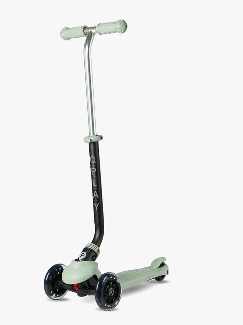 QPlay Sema Pro 5-in-1 3-hjuls Sparkesykkel, Grønn