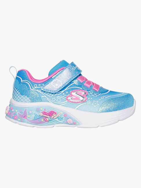 Skechers My Dreamers Lil Mermaid  Blinkende Sneakers, Blue