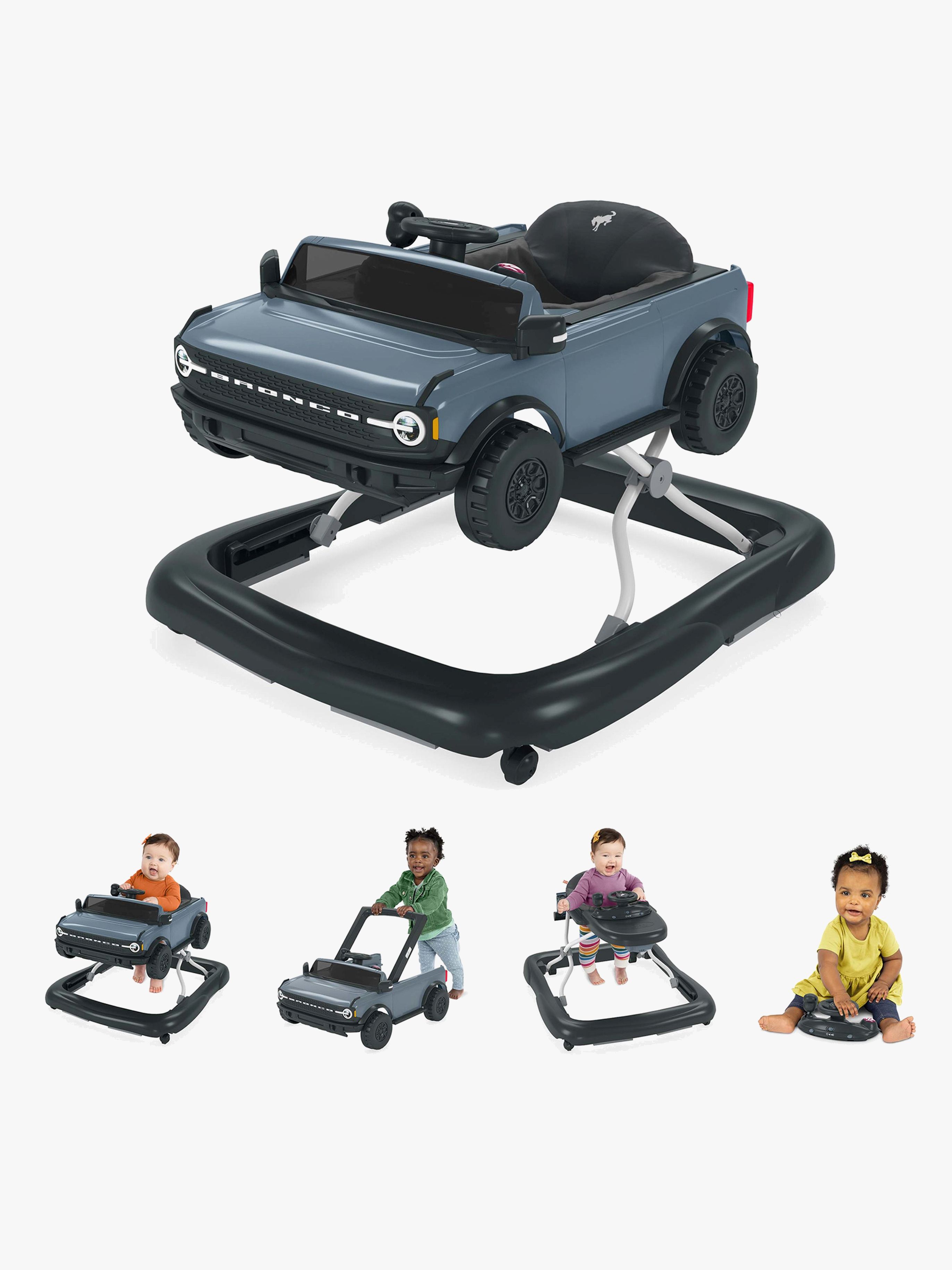 Bright Starts 4-in-1 Ways to Play Ford Bronco Gåstol - Gåstoler