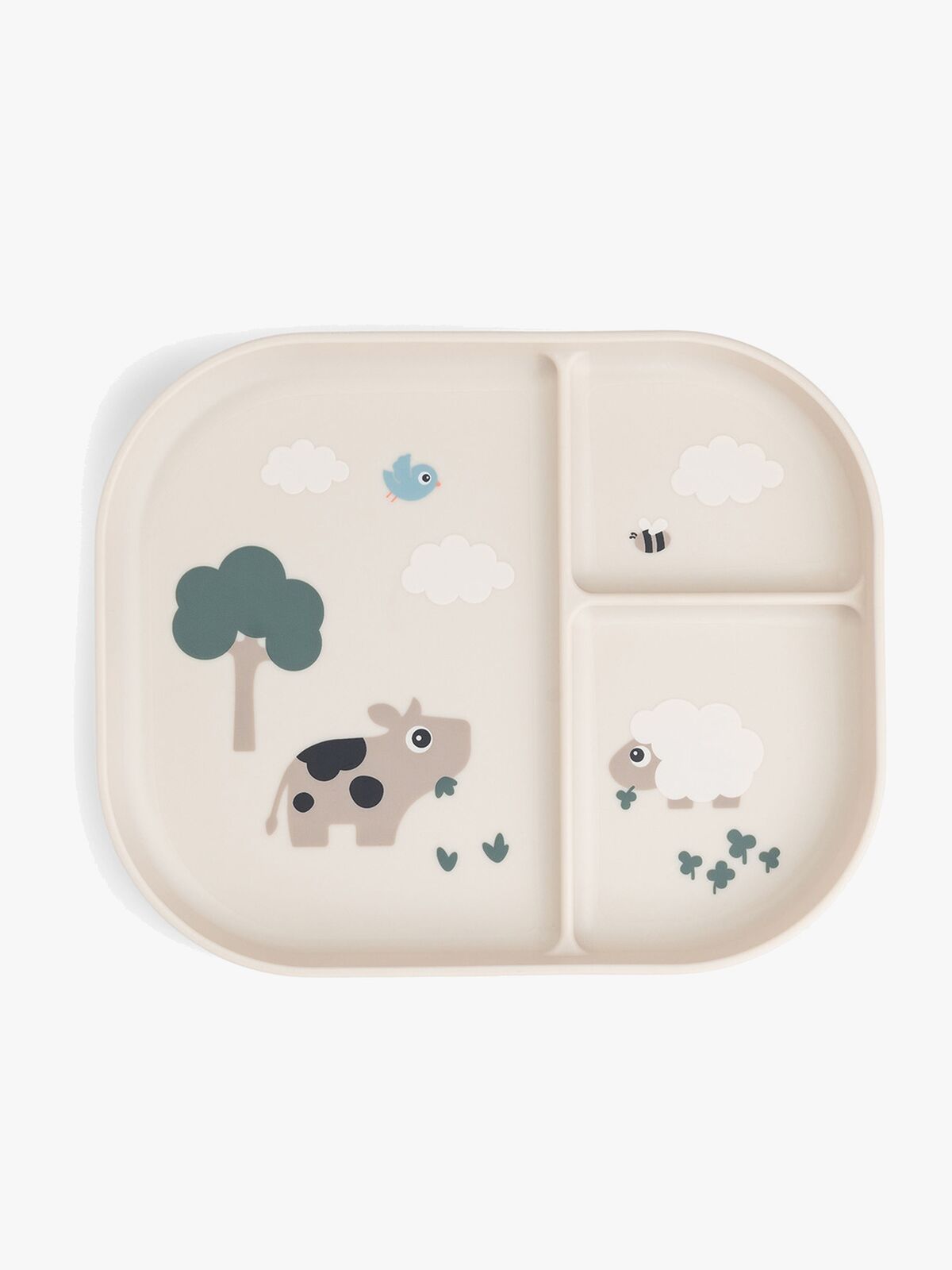 Done By Deer Tiny Farm Foodie Tallerken Delt, Sand