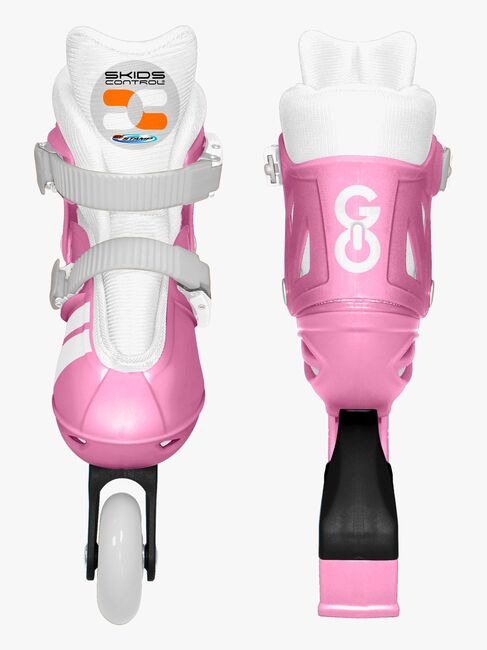 Stamp Skids Control Inlines Størrelse 30-33, Rosa/Grå