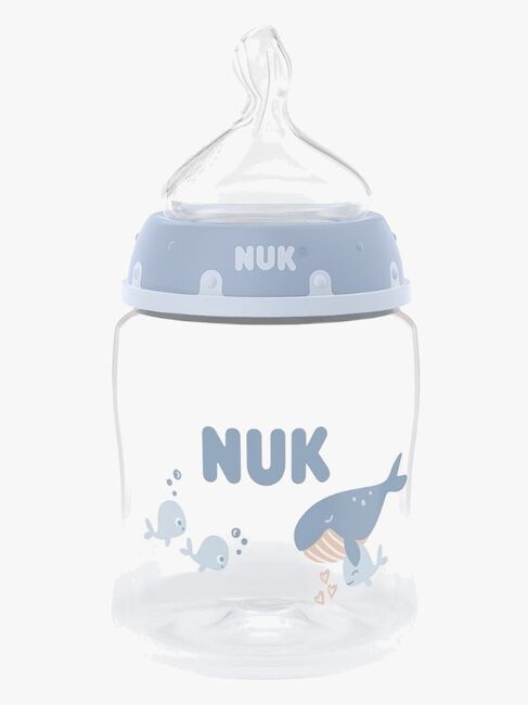 NUK First Choice Tåteflaske 150 ml, Whale