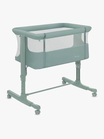 Lionelo Aurora Bedside Crib 3-in-1, Green Sage