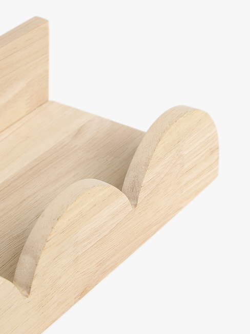 Alice & Fox Dune Vegghylle, Natural Wood