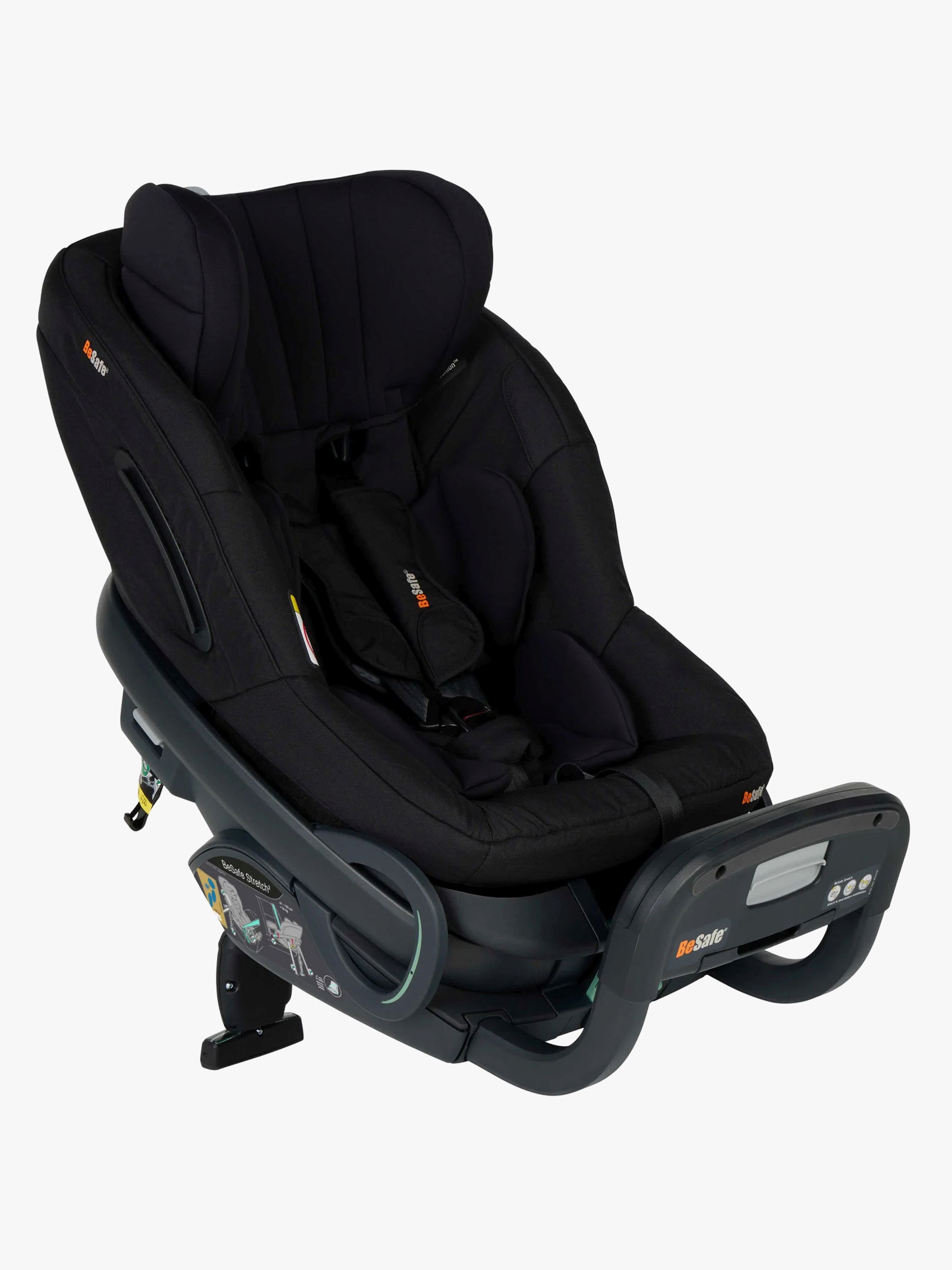 BeSafe Stretch² Bilstol, Fresh Black Cab - Bakovervendte