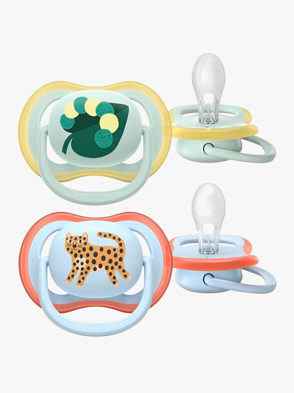 Philips Avent Ultra Air-smokk 0-6 m, 2-pakning, blå/lysegrønn