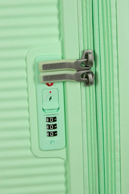 American Tourister Soundbox Spinner Trillekoffert 97L, Pastel Green