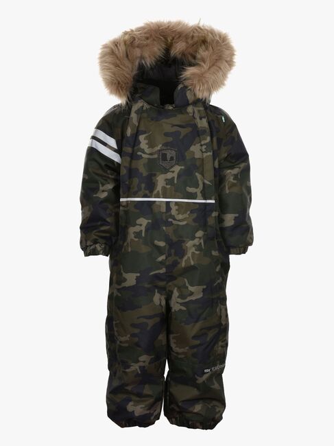 Lindberg Camo Vinterdress Baby, Green
