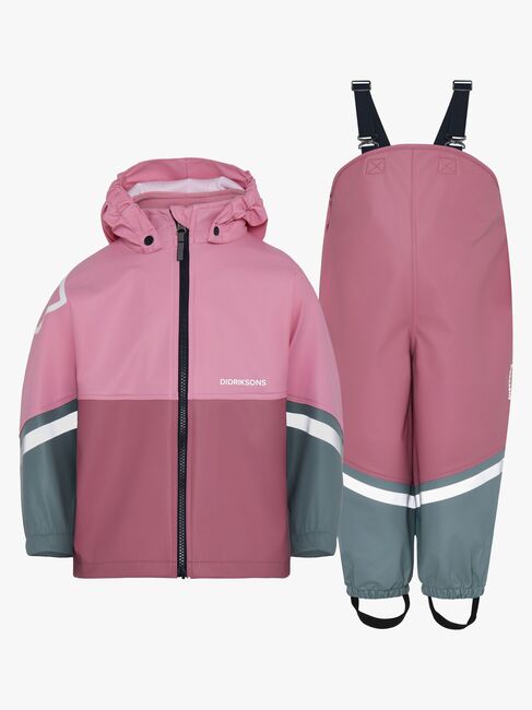 Didriksons Waterman Regnsett, Light Heather Pink