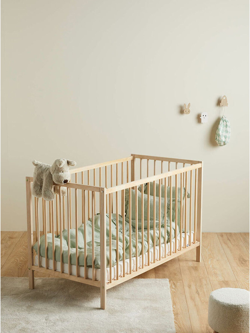 JLY SIGNE Heaven Sprinkelseng med BabyMatex Madrass Soft Plus 60x120