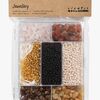 Creativ Company Perlesett Krystaller, Brun/Guld