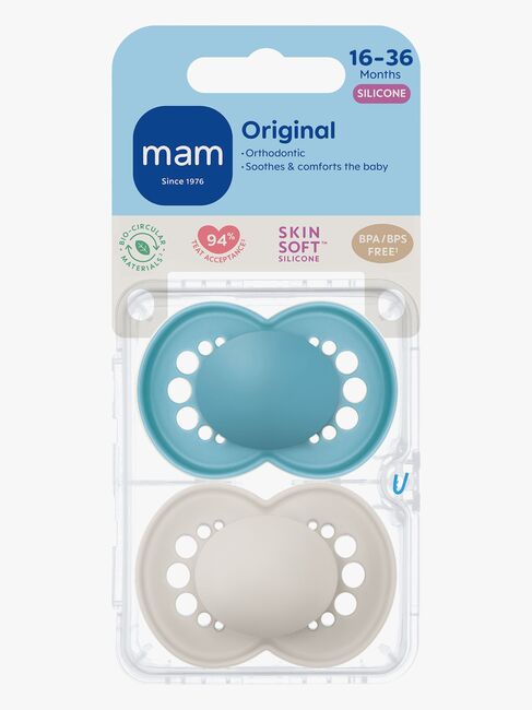 MAM Orginal Smokker 2-Pakk 16-36m, Nøytral