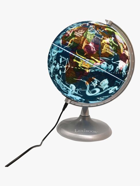 Lexibook Bordlampe Dag & Natt Globus Norsk