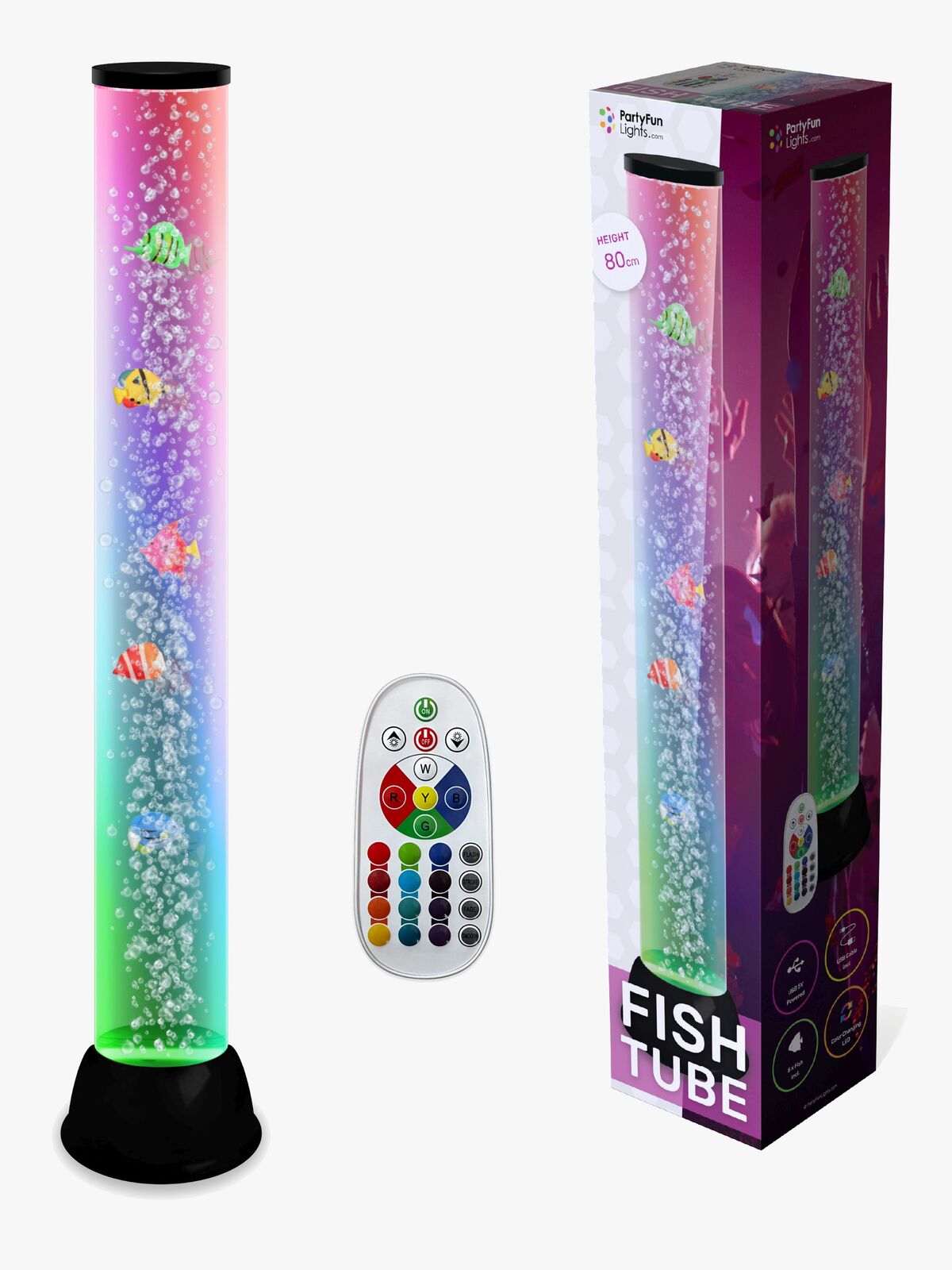 PartyFunLights Lampe Fish Tube XXL
