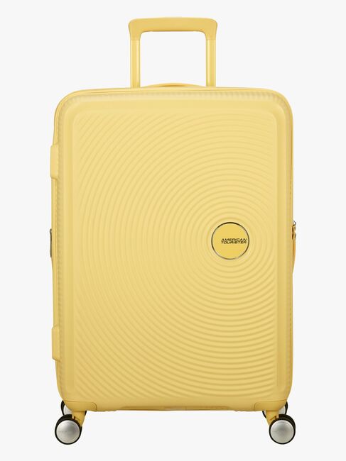 American Tourister Soundbox Spinner Trillekoffert 71,5L, Pastel Yellow