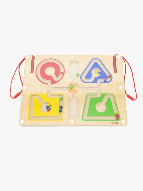 VIGA Magnetlabyrint & Telle- og Fargesorteringsbrett