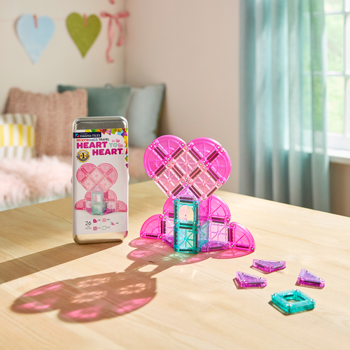 MAGNA-TILES MicroMAGS Reisesett Heart to Heart 26 Deler