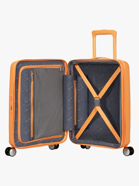 American Tourister Soundbox Spinner Koffert 35,5-41L, Papaya Pop