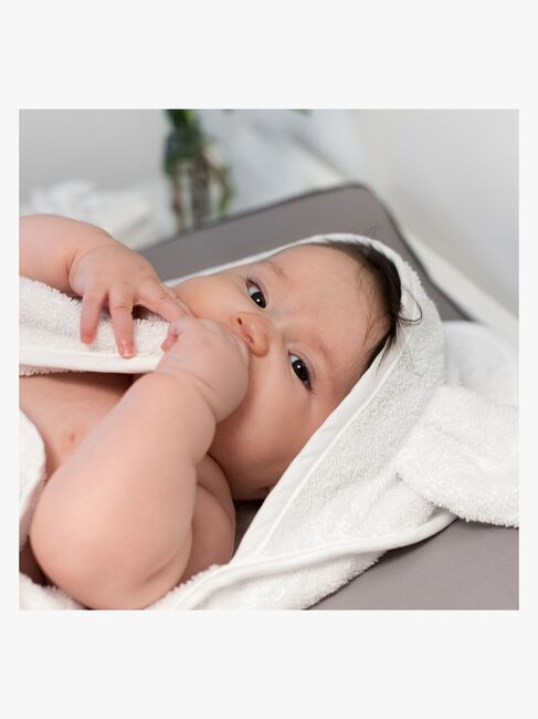 Summerville Organic Badecape Rabbit, Hvit