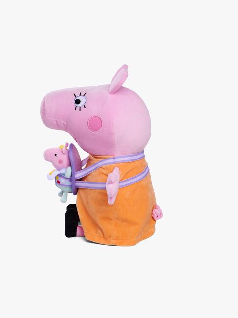 Peppa Gris Kosedyr Mamma Gris med Evie 33 cm