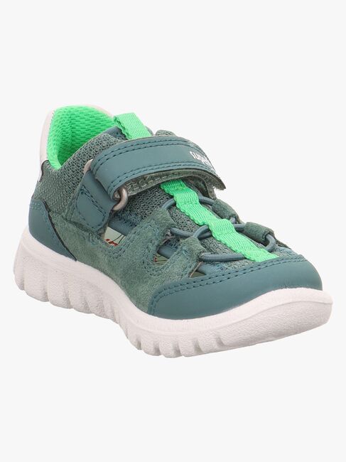 Superfit Sport7 Mini Sandaler, Green/Light Green