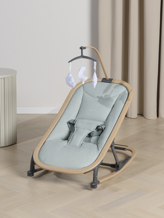 Beemoo PLAY Soothe Vippestol, Green Melange/Nature