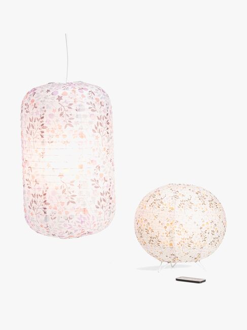 Lilou Lilou Tak og Bordlampe Bird Garden, Hvit