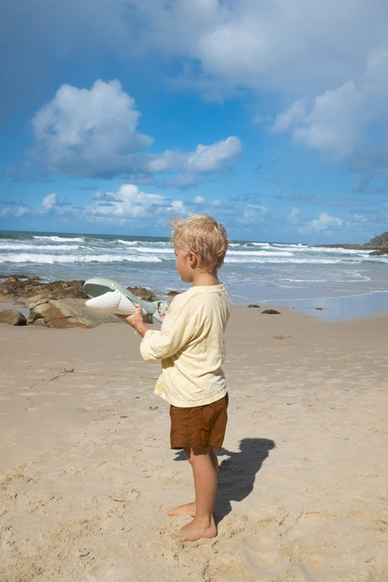 SUNNYLiFE Strandleke, Claws Whale Green