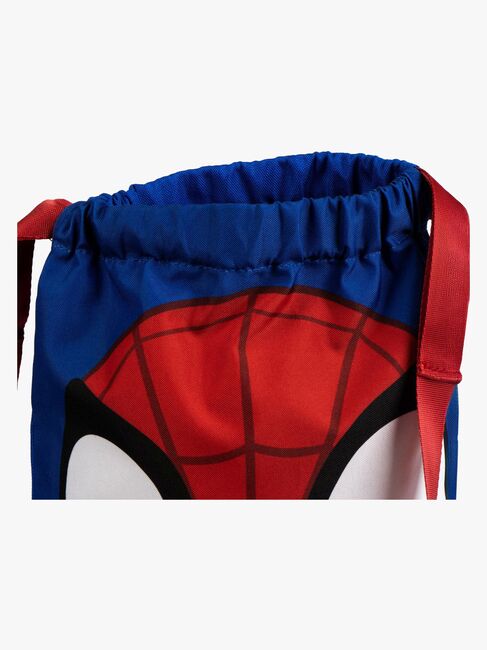 Spidey And His Amazing Friends Treningsbag, Blå/Rød