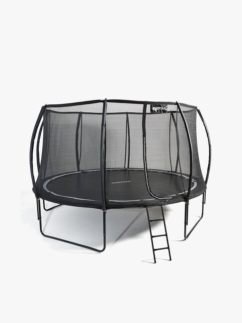 Pinepeak Lantern Trampoline inkl. Sikkerhetsnett 427 cm, Svart